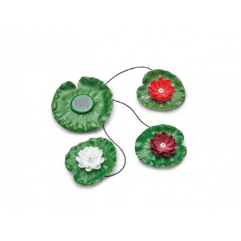 Set iluminare cu nuferi Pontec PondoSolar Lily LED set 3 Set iluminare cu nuferi Pontec PondoSolar Lily LED set 3
