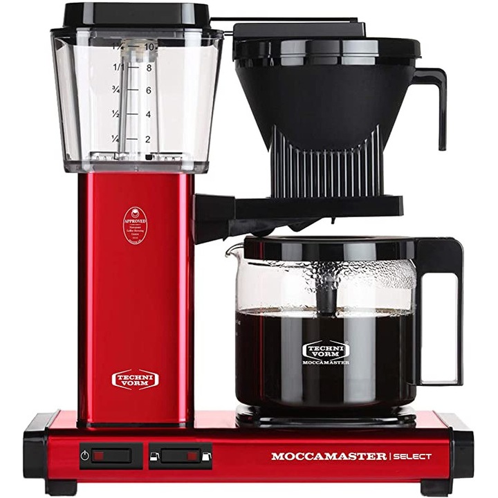 Cafetiera Moccamaster Select, 1520 W, 1.25 L, Rosu