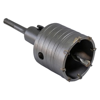 Carota cu widia, pentru beton, cu burghiu centrare, 65 mm Carota cu widia, pentru beton, cu burghiu centrare, 65 mm