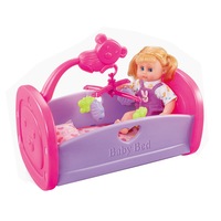 patut de jucarie cu papusa inclusa baby bed imagen 4_0_
0