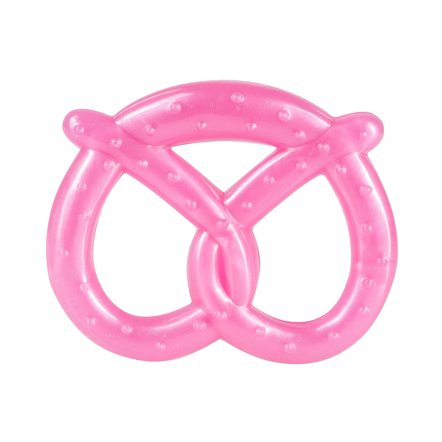 Inel gingival PRETZEL, roz, Canpol 57/302