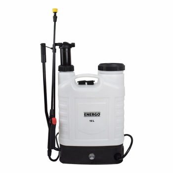 Pulverizator cu acumulator 12V 8Ah cu pompa-lance plastic 16L ENERGO Pulverizator cu acumulator 12V 8Ah cu pompa-lance plastic 16L ENERGO
