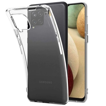 Husa de Protectie, Silicon pentru Samsung A12 , Transparent