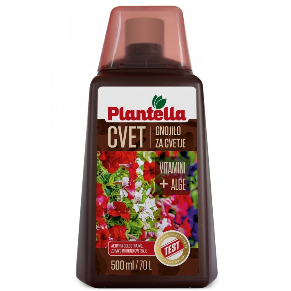 Ingrasamant lichid pentru plante cu flori, 500ml, Plantella