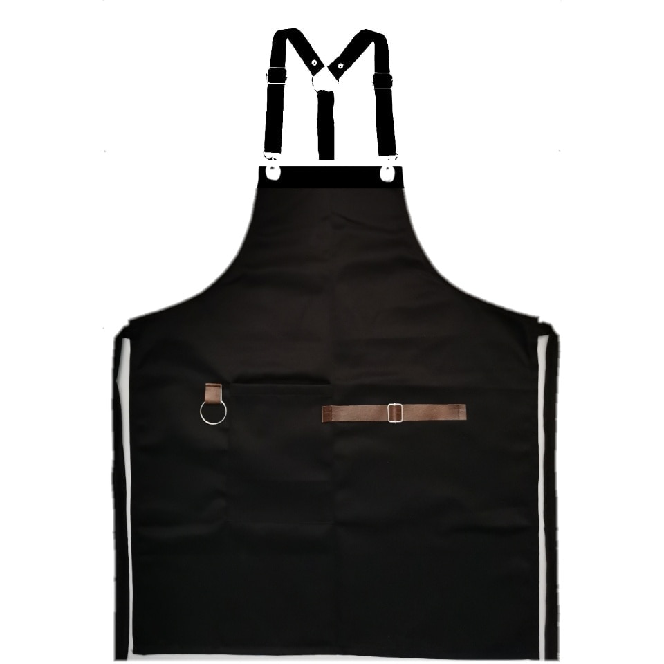 Sort barman, cu bretele detasabile