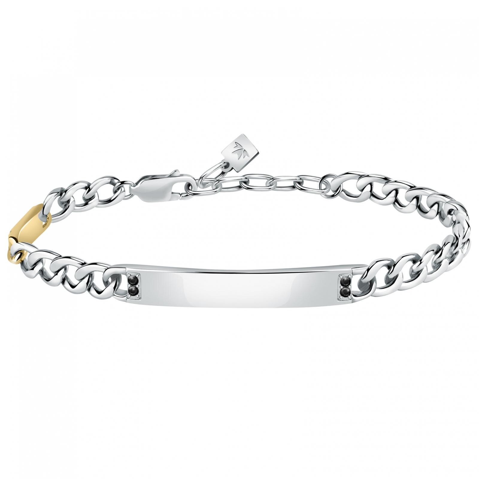 Bratara Morellato SATX03, Argintiu, Auriu