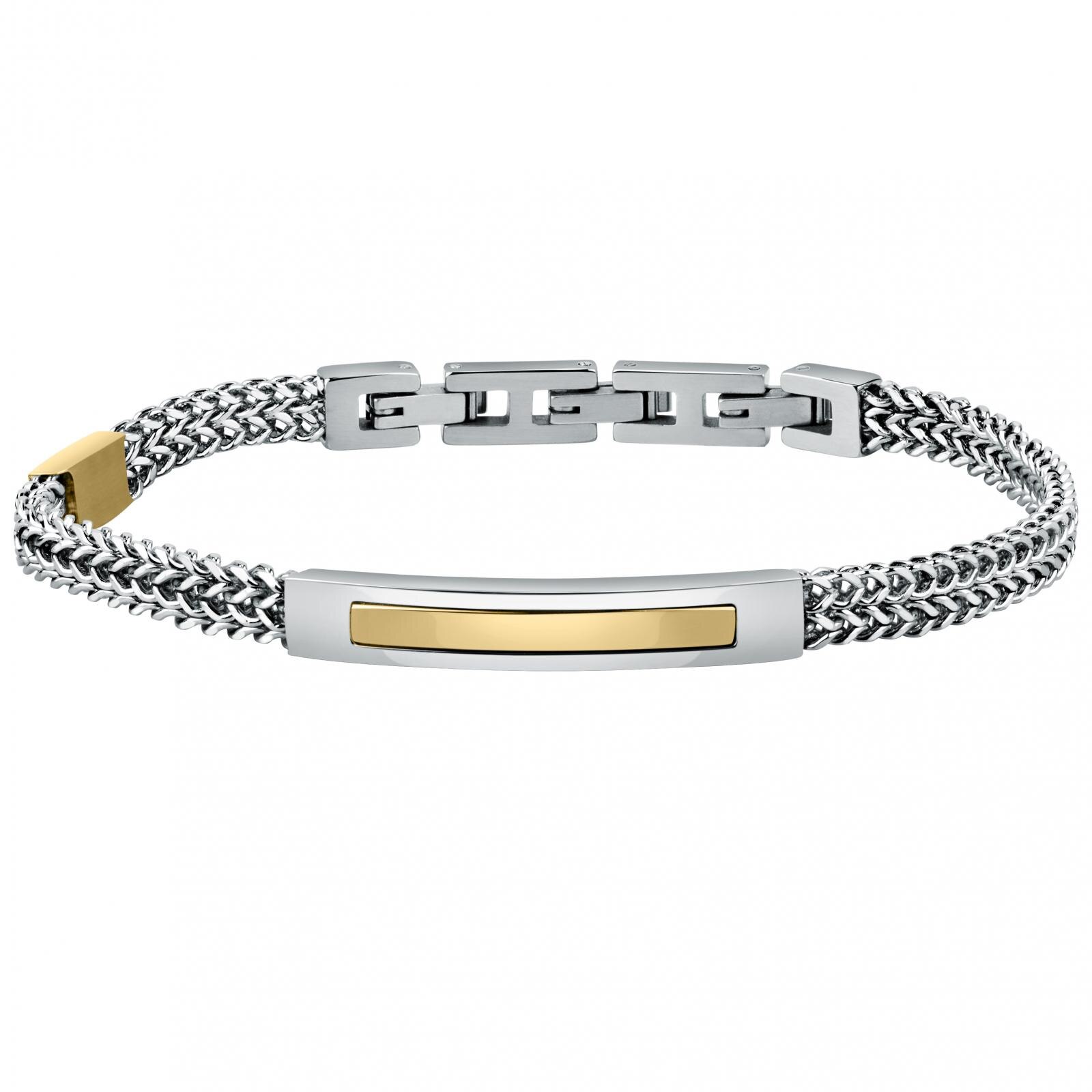 Bratara Morellato SATX08, Argintiu, Auriu