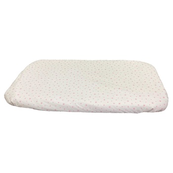 Cearceaf alb 144x90 cm cu elastic pentru patut nou-nascuti, din bumbac ranforce, by Liz Line - CnN11 Cearceaf alb 144x90 cm cu elastic pentru patut nou-nascuti, din bumbac ranforce, by Liz Line - CnN11
