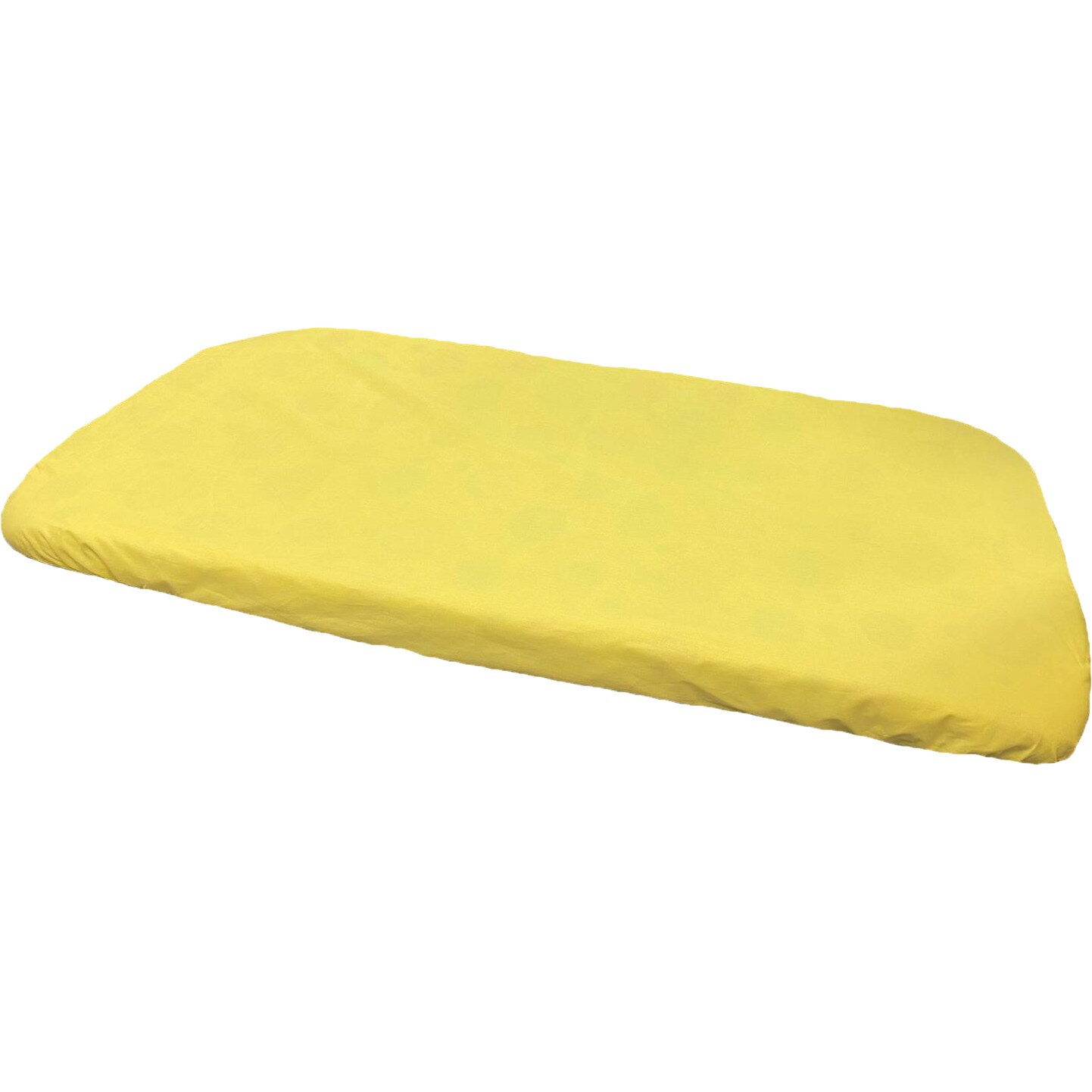 Cearceaf galben 144x90 cm cu elastic pentru patut nou-nascuti, din bumbac ranforce, by Liz Line - CnN24