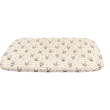 Cearceaf multicolor 144x90 cm cu elastic pentru patut nou-nascuti, din bumbac ranforce, by Liz Line - CnN19 Cearceaf multicolor 144x90 cm cu elastic pentru patut nou-nascuti, din bumbac ranforce, by Liz Line - CnN19