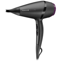 Uscator de par, Remington, 2100 W, 3 trepte de temperatura, 2 trepte de viteza, Negru