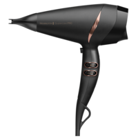 Uscator de par, Remington, 2200 W, 3 trepte de temperatura, 2 trepte de viteza, Negru