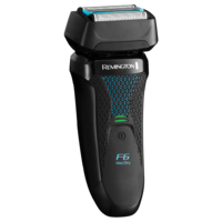 Aparat de ras, Remington, F6000 F6 StyleSeries Aqua cu lame vibratoare, timp de functionare de 60 de minute, timp de incarcare de 90 de minute, Negru
