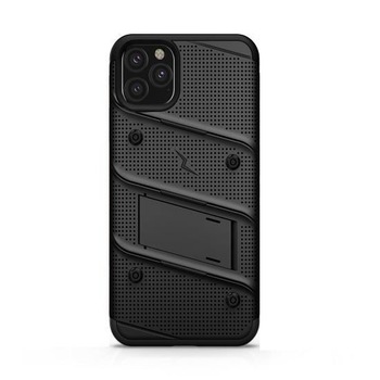 Husa Antisock Compatibila cu Apple iPhone 11 Pro Max + Folie Sticla - Zizo Bolt Armor Case Black Husa Antisock Compatibila cu Apple iPhone 11 Pro Max + Folie Sticla - Zizo Bolt Armor Case Black
