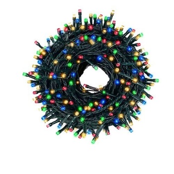 Instalatie de Craciun, Iso Trade, 200 x LED, IP44, 216 cm, Multicolor Instalatie de Craciun, Iso Trade, 200 x LED, IP44, 216 cm, Multicolor