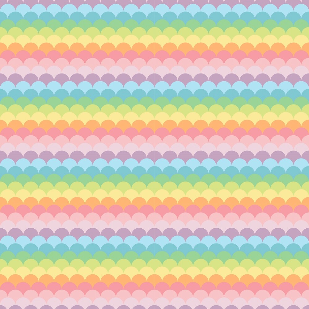 Autocolant Gekkofix curcubeu 45 cm x 2 m