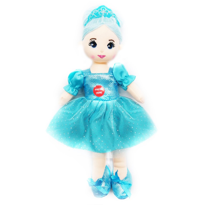 Papusa "Charmlife Princess", spune rugaciunea, 32 cm