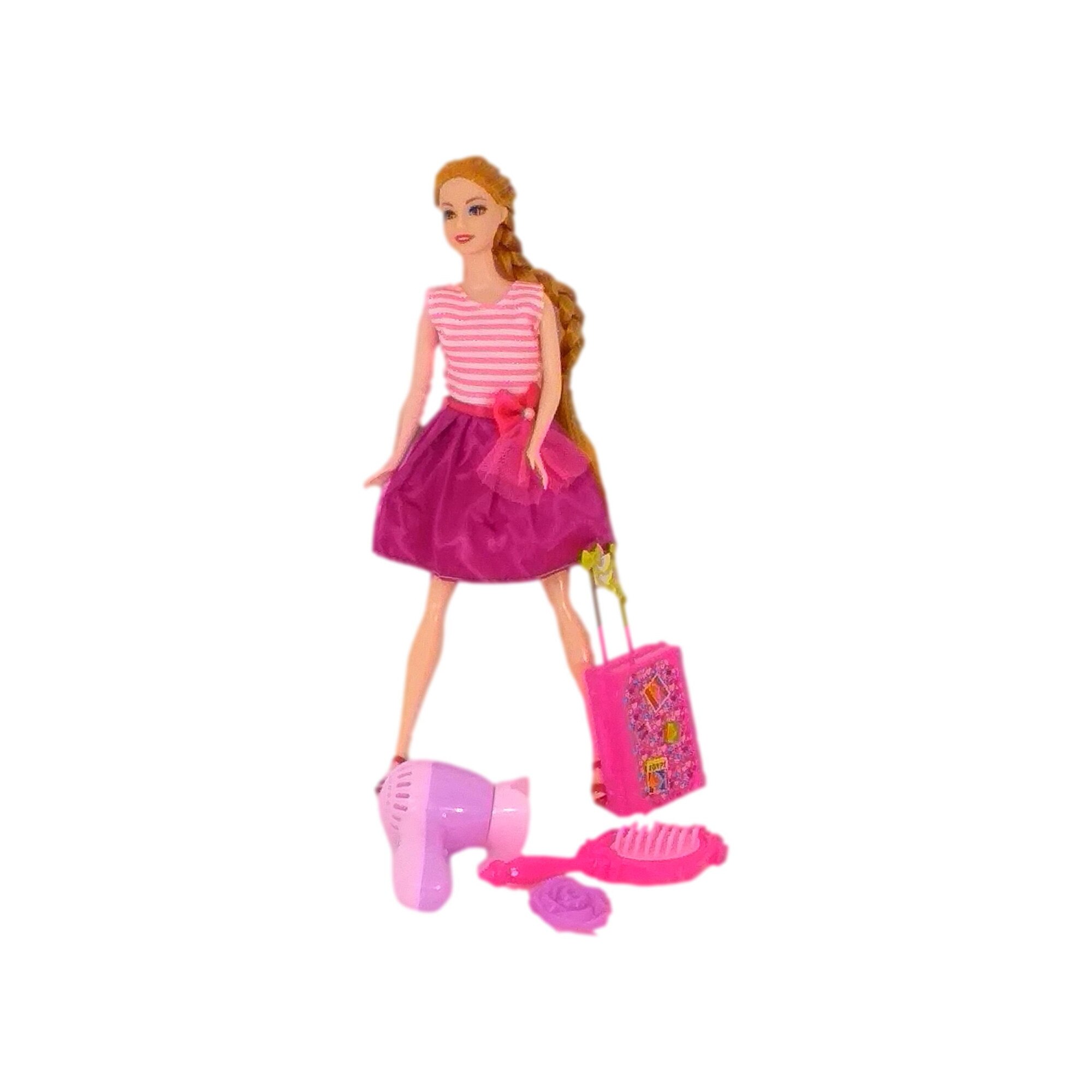 Papusa Isabelle, cu accesorii pentru par