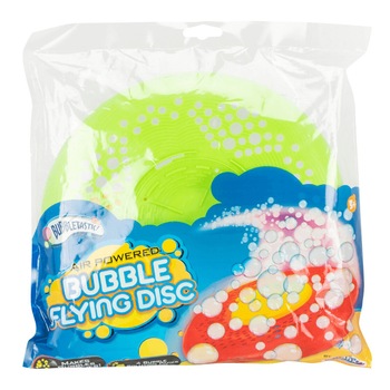 Set frisbee cu balonase de sapun, verde, Grafix, R05-0520 Set frisbee cu balonase de sapun, verde, Grafix, R05-0520