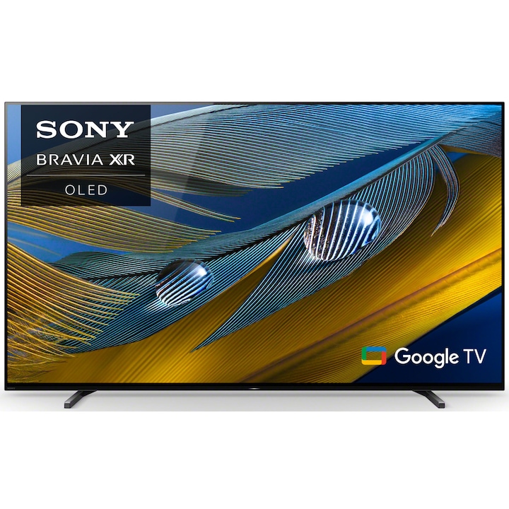 Televizor Sony OLED 55A83J, 138.8 cm, Smart Google TV, 4K Ultra HD, 100Hz, Clasa G