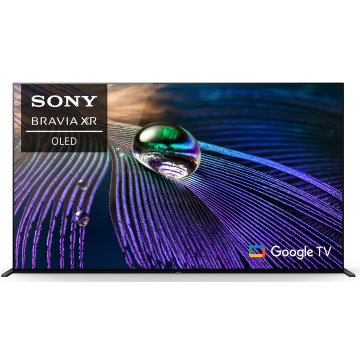 Televizor Sony OLED 55A90J, 138.8 cm, Smart Google TV, 4K Ultra HD, 100Hz, Clasa G