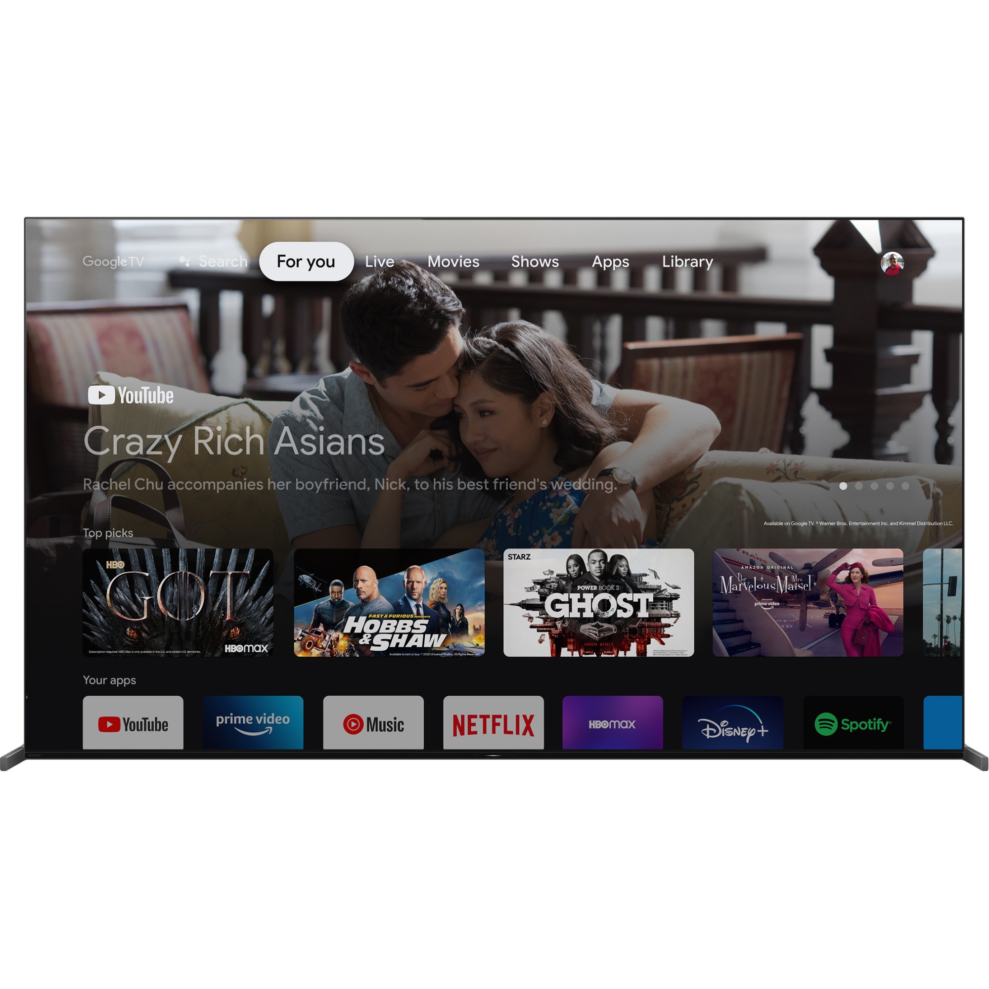 Televizor Sony OLED 83A90J, 212 cm, Smart Google TV, 4K Ultra HD, 100Hz, Clasa G