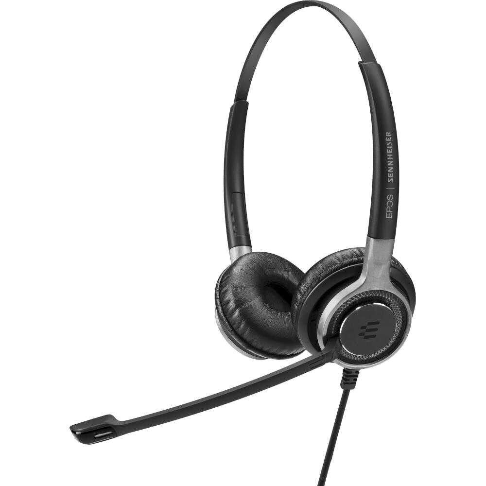 Casti Call Center Sennheiser SC 665 ANC Type-C, Negru