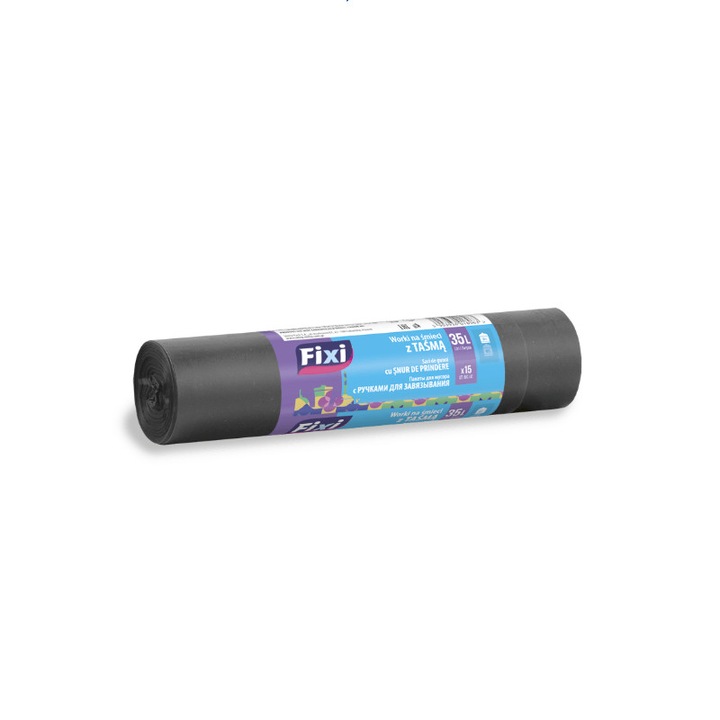 Saci menaj ultra 35l/15 buc. ldpe cu snur