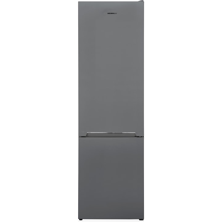 Heinner HC-V286SF+ Kombinált hűtőszekrény, M:180 cm, 288 L, Less Frost hűtőrendszer, F energiaosztály, Ezüst