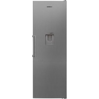 Frigider cu o usa Heinner HF-V401NFXWDF+, 389 l, No Frost, Dozator de apa, Clasa F, H 186 cm, Argintiu