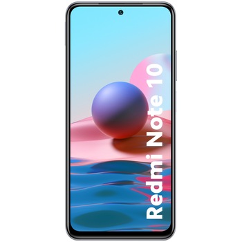 Telefon mobil Xiaomi Redmi Note 10, Dual SIM, 64GB, 4G, Pebble White Telefon mobil Xiaomi Redmi Note 10, Dual SIM, 64GB, 4G, Pebble White