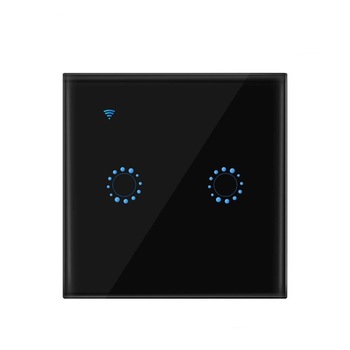 Comutator inteligent de enrgie Wi-Fi Anself, AC 90V-250V, 50/60Hz, 2200W, Control vocal de la distanta, ABS si sticla securizata, 3.2x8.6x8.6 cm, Negru Comutator inteligent de enrgie Wi-Fi Anself, AC 90V-250V, 50/60Hz, 2200W, Control vocal de la distanta, ABS si sticla securizata, 3.2x8.6x8.6 cm, Negru
