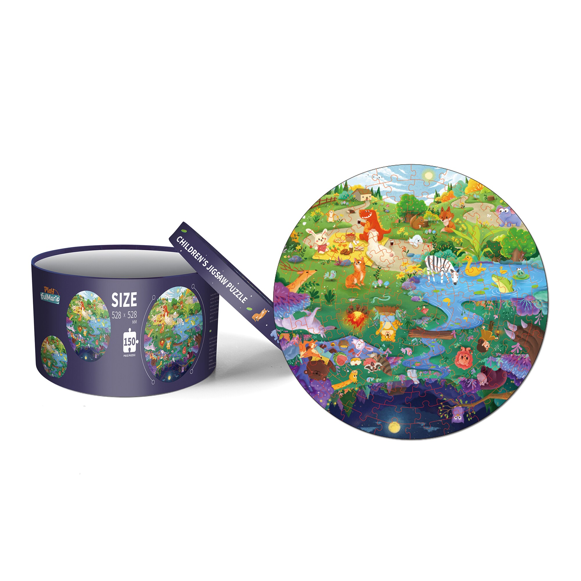 Puzzle Mappy Forest, 150 piese