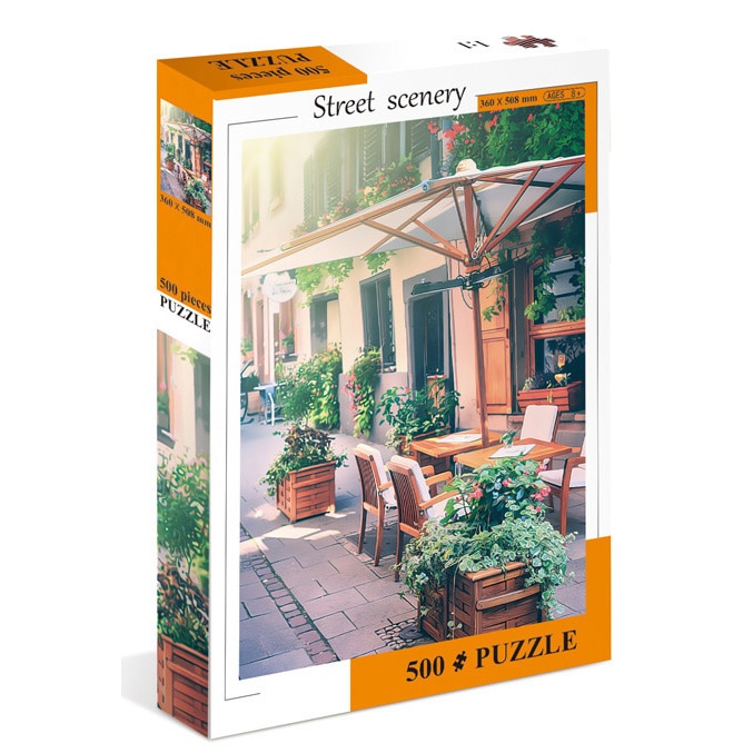 Puzzle Mappy - Street, 500 piese