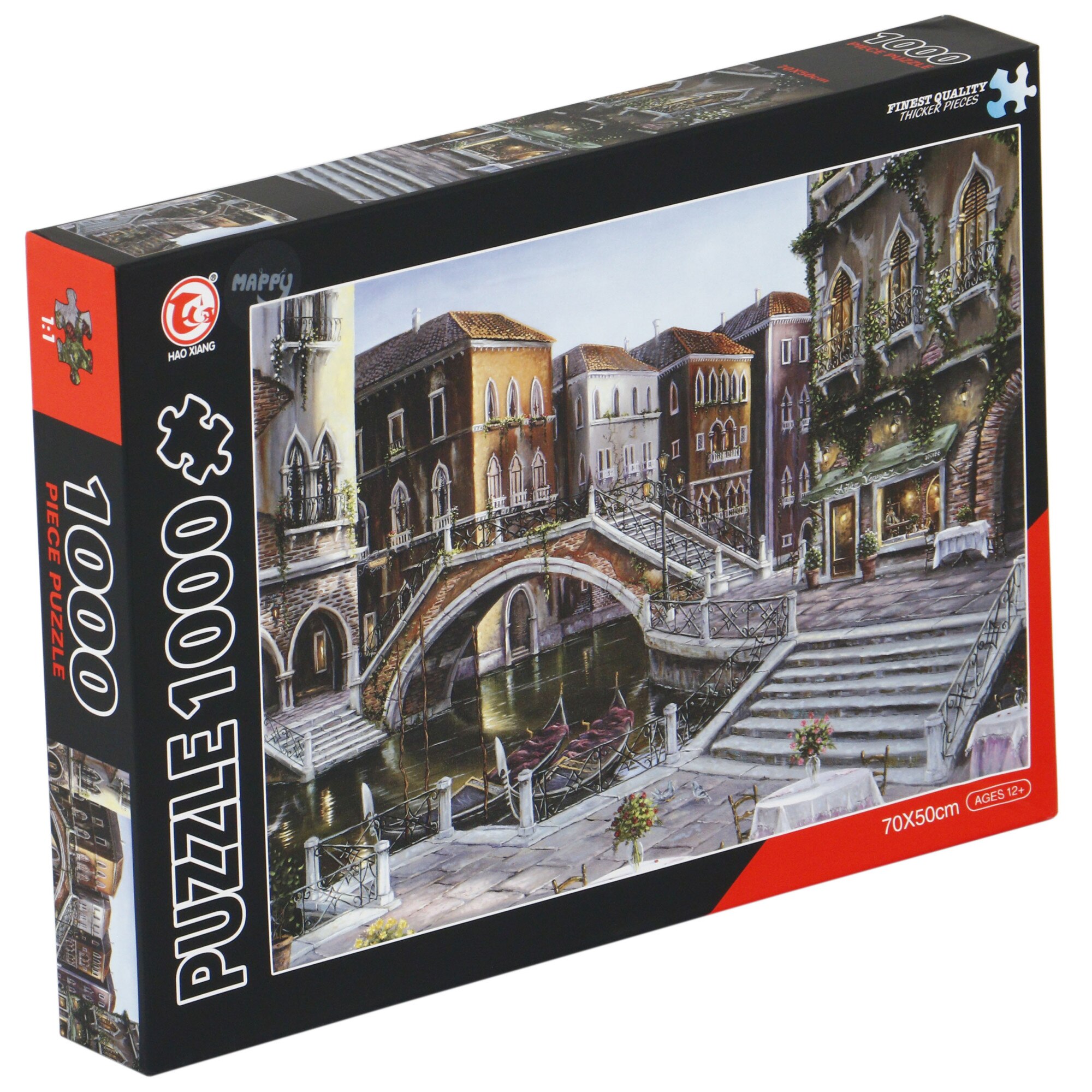 Puzzle Mappy - Rasarit Venetian, 1000 piese