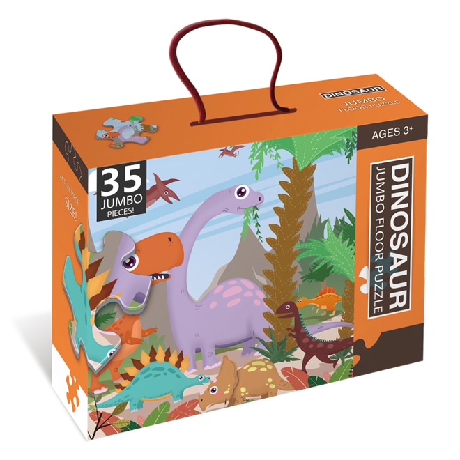 Puzzle Mappy - Dinozauri, 35 piese