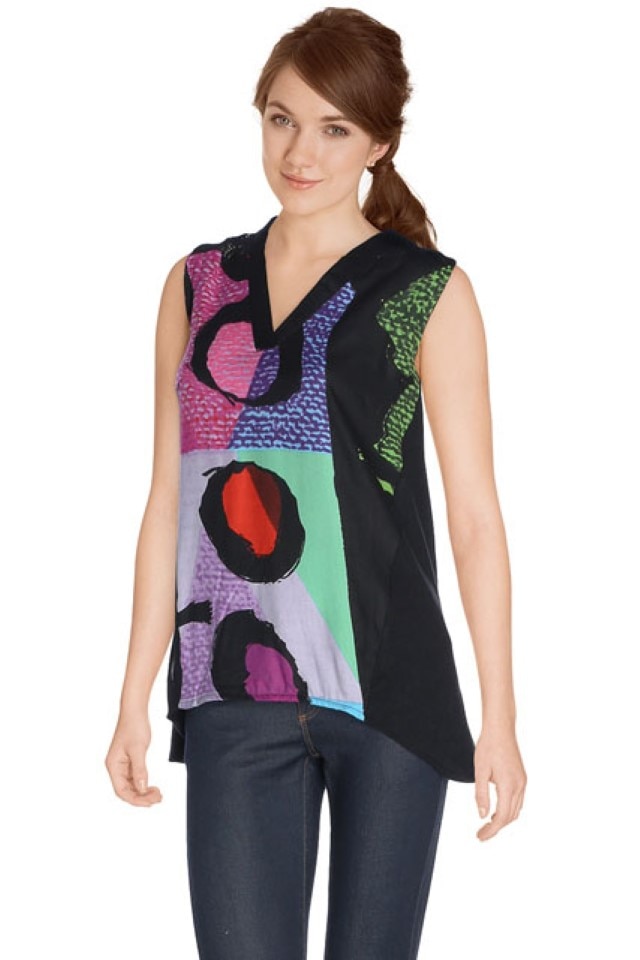 Bluza Desigual 61T2LA1, Negru, 34