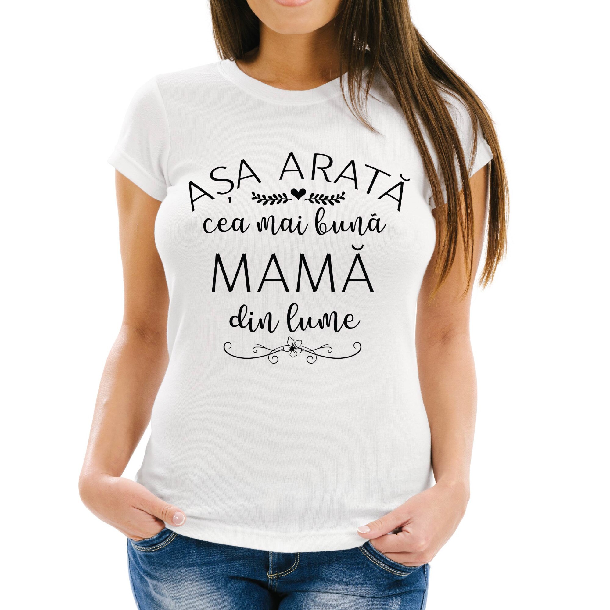 Tricou dama alb , marimea S ,