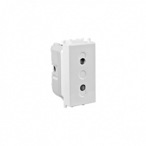 Priza modulara simpla, 1 modul, alb, P-TOP WVTT1211-9WH Thea Panasonic