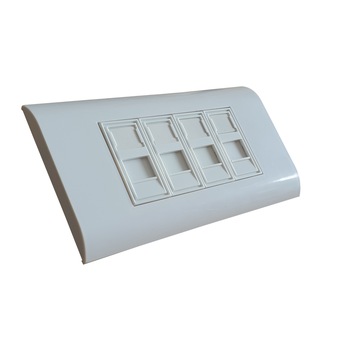 Priza 4 porturi voce/date cat6A 10Gb 500Mhz LanKATT neecranata 4 x RJ45 - 80x148, UTP, modulara, Autosertizare (toolless), echipata, ST, montaj ingropat (sub tencuiala) - 10 Gigabit 500Mhz Priza 4 porturi voce/date cat6A 10Gb 500Mhz LanKATT neecranata 4 x RJ45 - 80x148, UTP, modulara, Autosertizare (toolless), echipata, ST, montaj ingropat (sub tencuiala) - 10 Gigabit 500Mhz