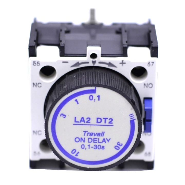 Releu auxiliar sau timer contactor 0,1-30s
