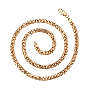 Lant dublu placat Aur 18k,lungime 50cm,grosime 0,5cm,29 grame Lant dublu placat Aur 18k,lungime 50cm,grosime 0,5cm,29 grame