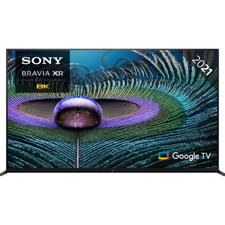 Televizor Sony 85Z9J, 214.8 cm, Smart Google TV, 8K, LED, Clasa G