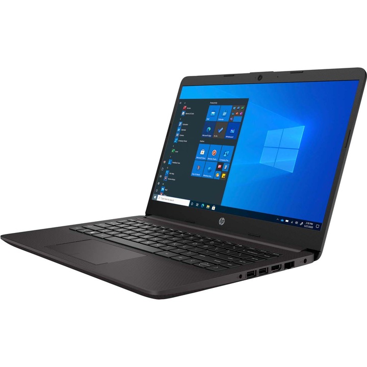 HP 245 G8 14" FullHD laptop, AMD Ryzen3 3250U 2.6GHz, 8GB, 256GB SSD, AMD Radeon Graphics, Windows 10, Magyar billentyűzet, Fekete