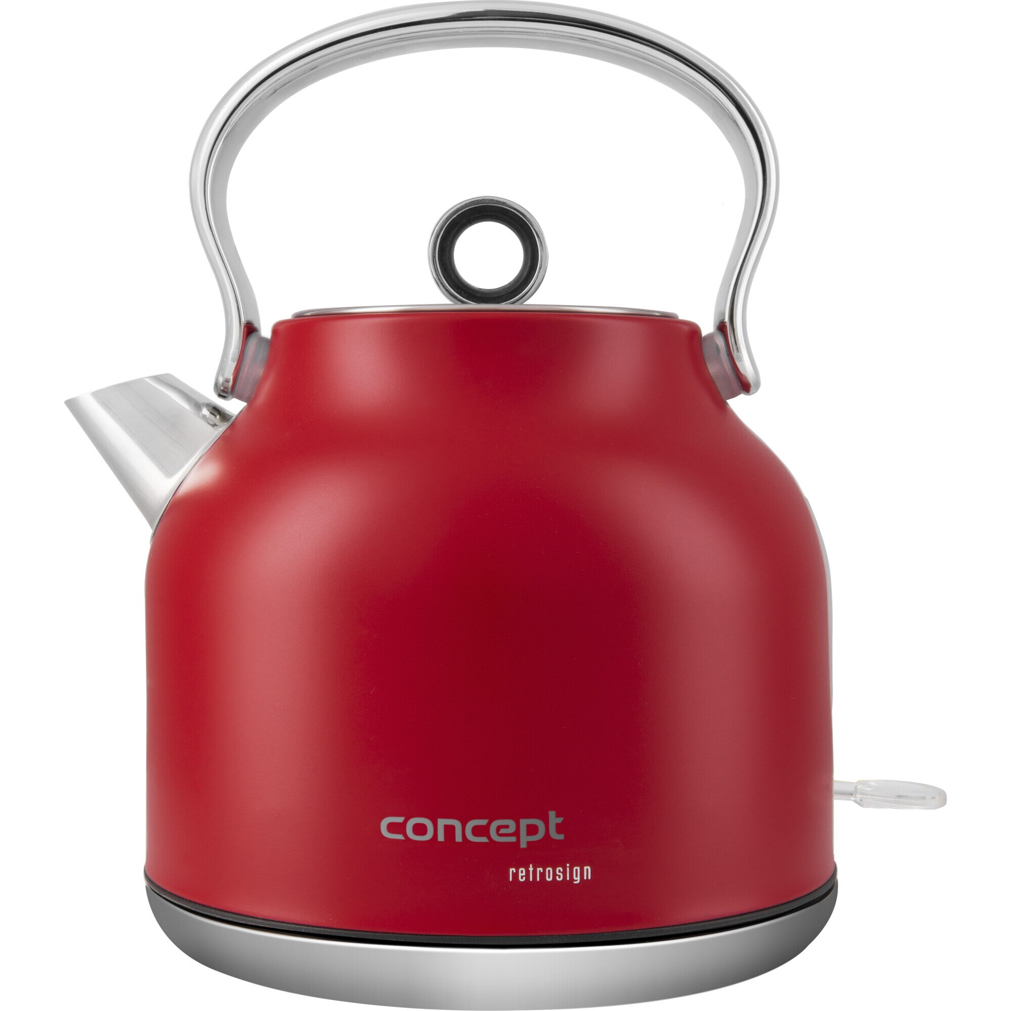 Fierbator Concept RK3332, 2200 W, Inox, 1.7l, Rosu