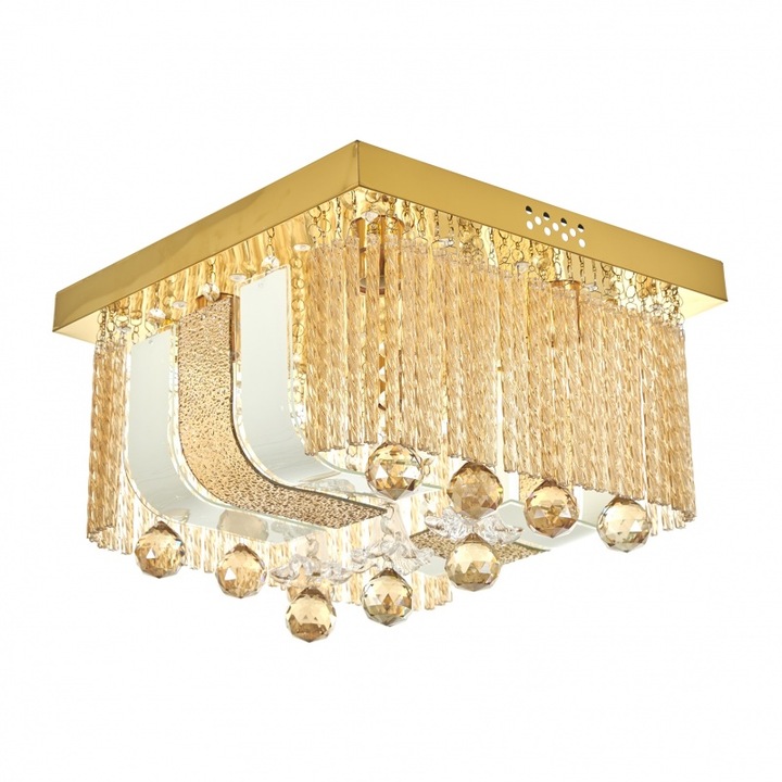 Plafoniera Tanta, Auriu, 4xe27, el 2311/40 gd