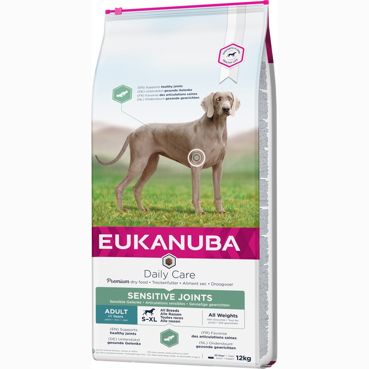 Hrana uscata pentru caini Eukanuba Sensitive Joints, 12Kg