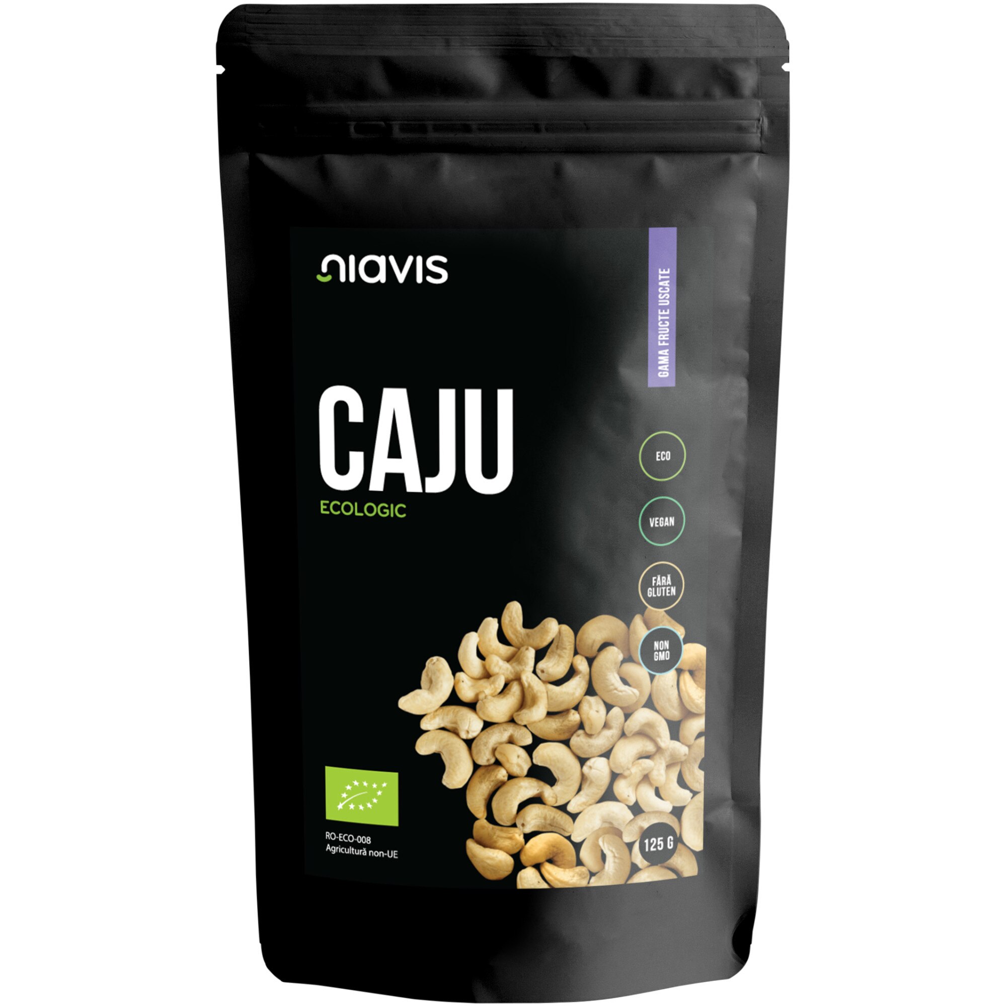 Caju Niavis Eco, fara gluten, 125g