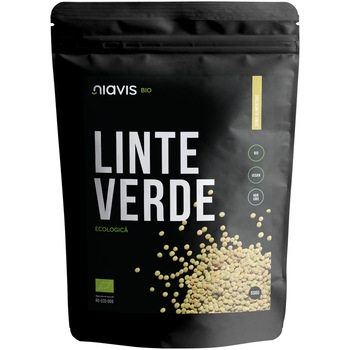 Linte verde Niavis Bio, 500g Linte verde Niavis Bio, 500g
