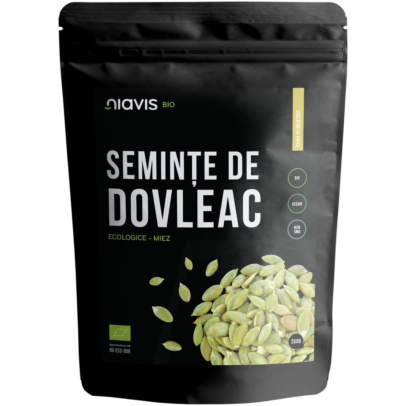 Seminte de dovleac Niavis Bio, 250g